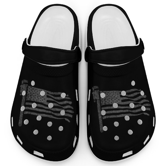 Patriotic Plumber US Flag Plumbing Handyman Pipe Clogs