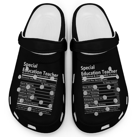 Special Education Teacher Clogs - Nutritional An