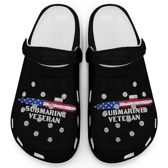 Submarine Veteran Submariner US Military Clogs