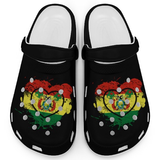 I Love Bolivia, I Love Football Clogs