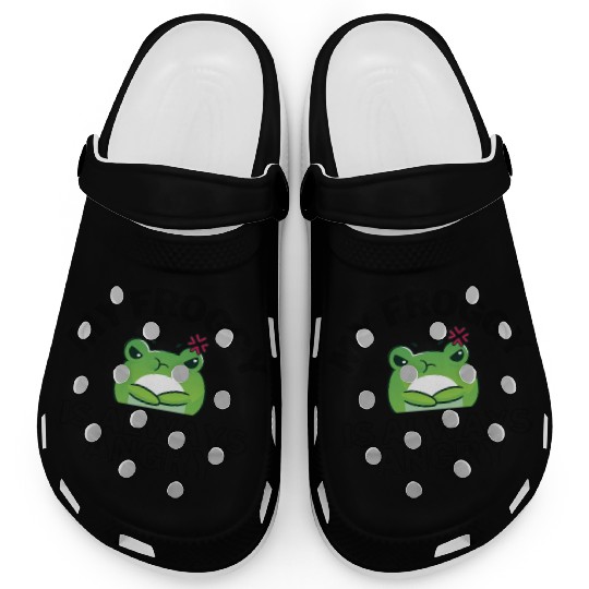 Froggy Frog Is Always Angry Clogs