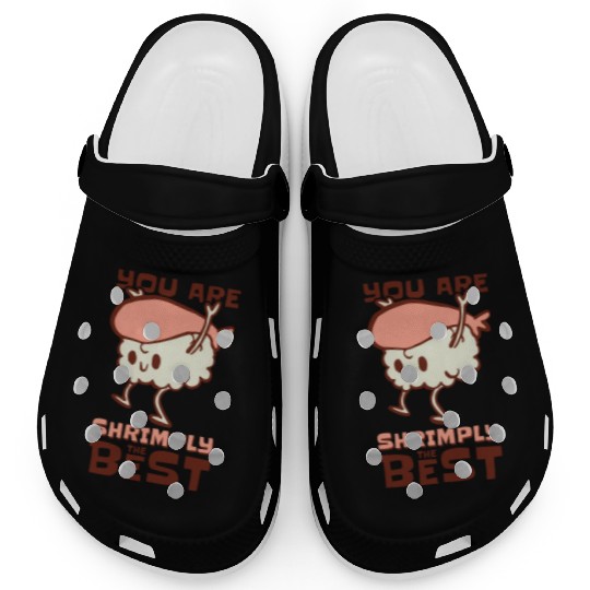 Asian Food Sushi Shrimp Food Sushi Lover Clogs