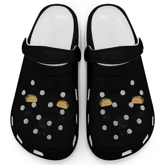 Motivated By Tacos And LLamas Clogs