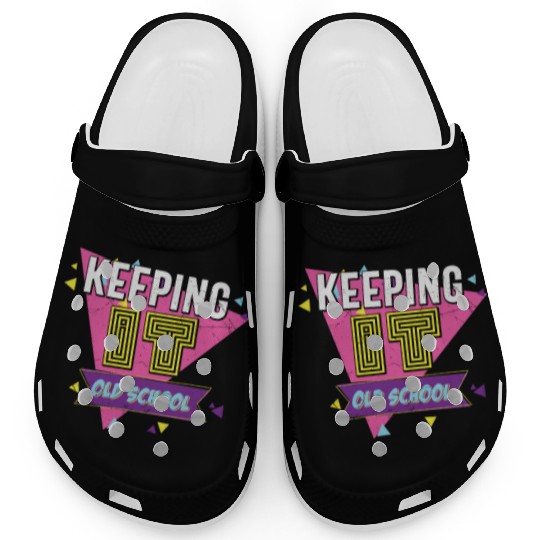 Keeping It Old School Retro Clogs
