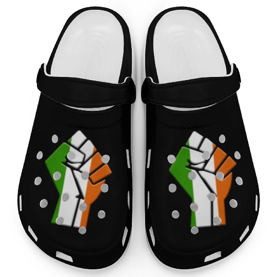 Ireland Flag Irish Country Pride Native Ancestry Clogs