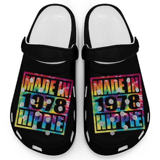 Hippie Birthday 1978 Clogs
