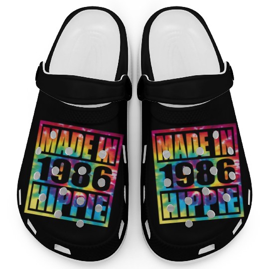Hippie Birthday 1986 Clogs