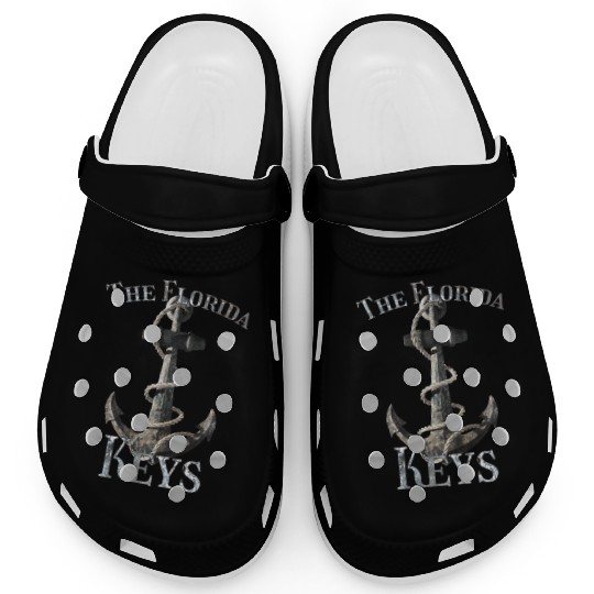 Florida Keys Vacation Nautical Anchor Sailing Clogs