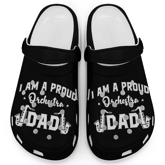 I Am a Proud Orchestra Dad Clogs