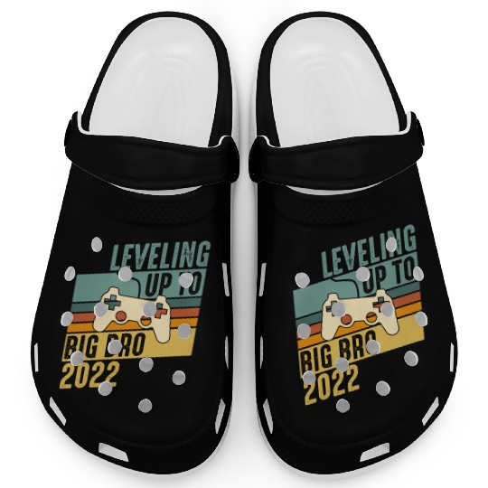 Level up Big Brother 2022 Baby Gamer Boy Baby Clogs