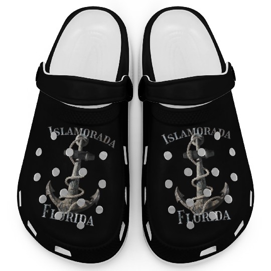 Islamorada Florida Keys Nautical Anchor Sailing Clogs