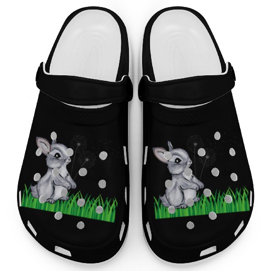 Bunny Name Gift Charlotte Clogs