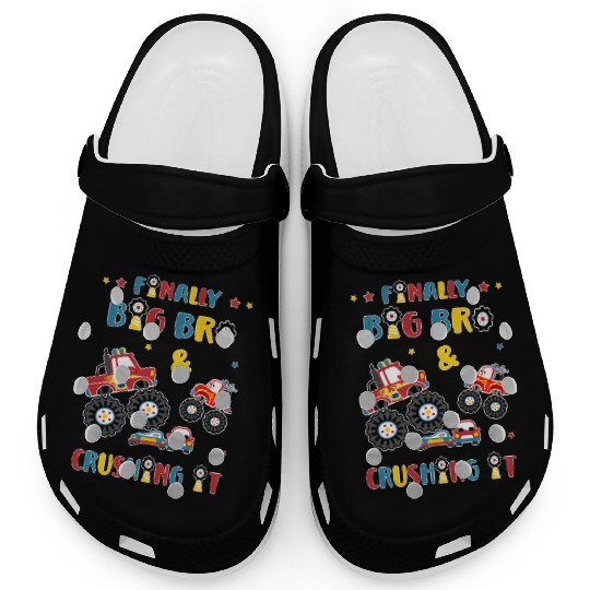 Big Brother Monster Truck and Car -Finally Big Bro Clogs