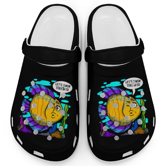 Aquarium Gift Aquarist Fish Keeping Lover Clogs