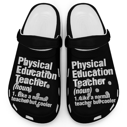 Physical Education Teacher Cooler PE Gym Coach Clogs