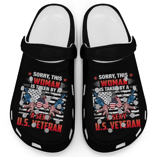 Sorry this woman is taken by a sexy us veteran Clogs