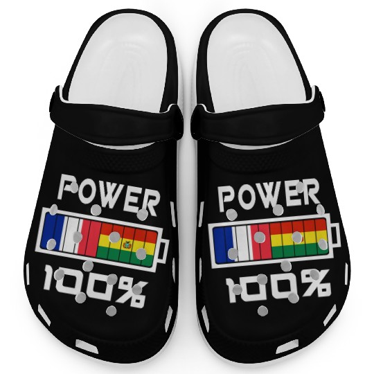 Bolivia and France Power 100% Clogs