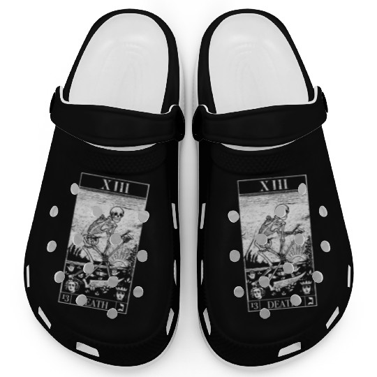 Blackcraft The Grim Reaper Vintage Death Tarot Car Clogs
