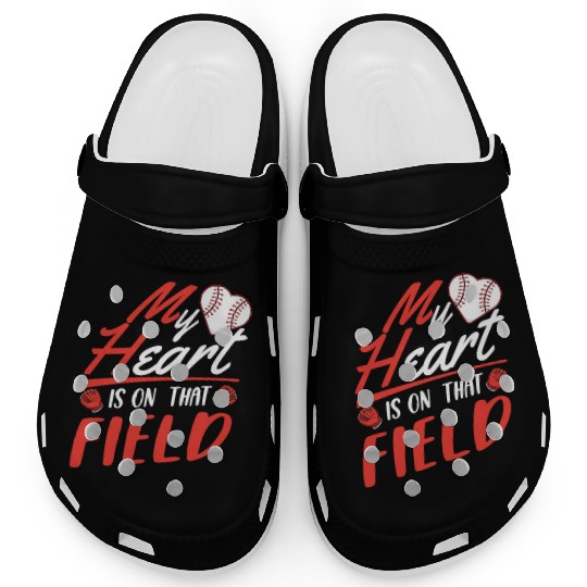 Baseball Mom Son Baseball Lover Clogs