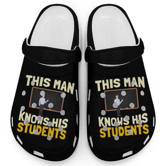 High School Teacher Professor Clogs