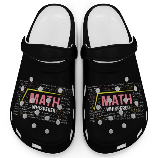 Math Whisperer University Professor Gift Clogs