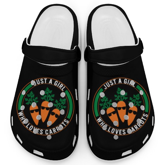 Carrot Vegetable Clogs, Just A Girl Who Loves
