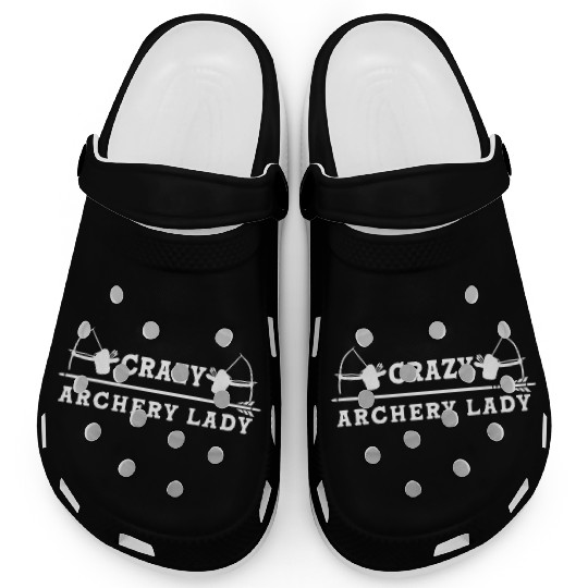 Crazy Archery Lady Archer Clogs