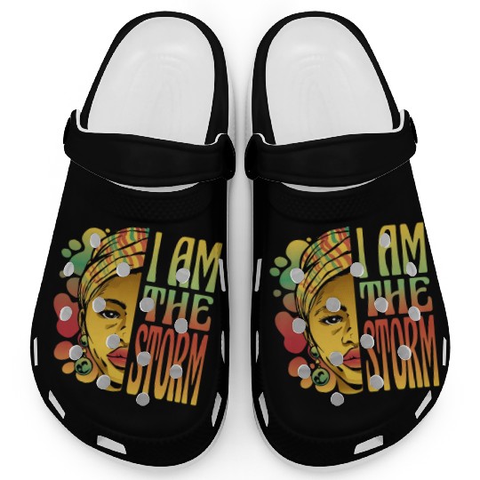 I'm the storm I'm the storm gift inspiration store Clogs