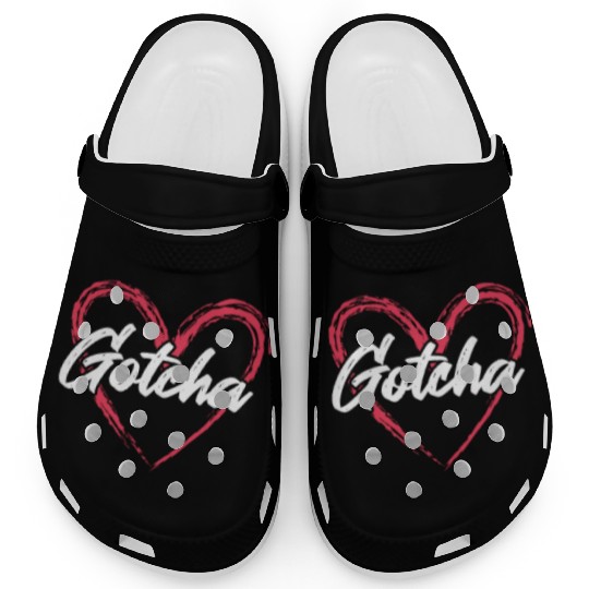 Gotcha Heart Adoption Clogs