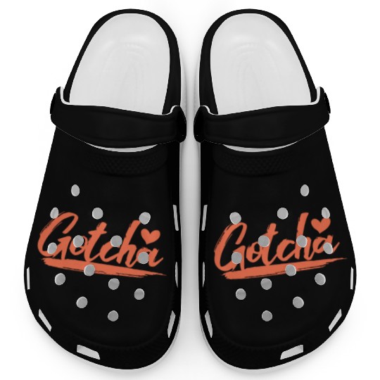 Gotcha Heart Adoption Clogs