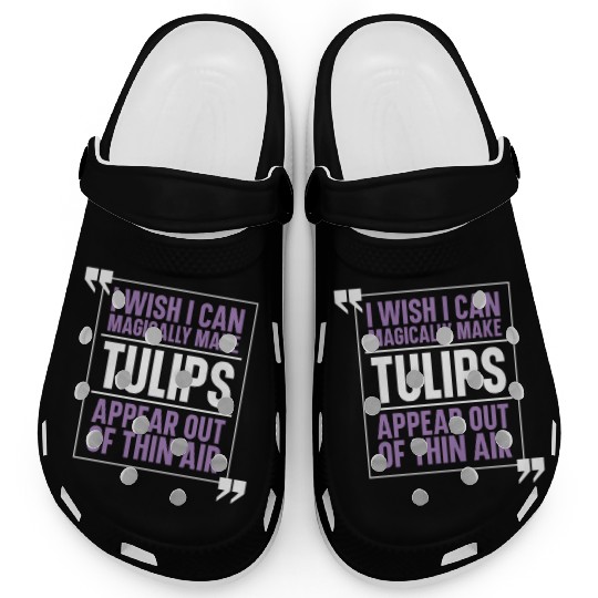 Tulip Garden Gardening Clogs
