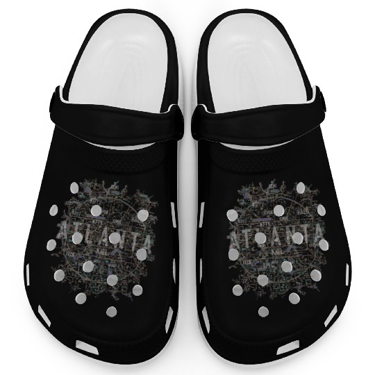 Atlanta Pilot Aviation Air Traffic Control Airspac Clogs