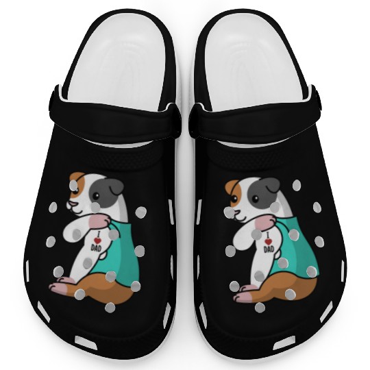 I Love Dad Guinea Pig Clogs