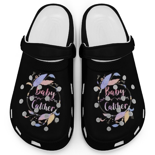 Midwife Dreamcatcher Baby Catcher Doula Clogs
