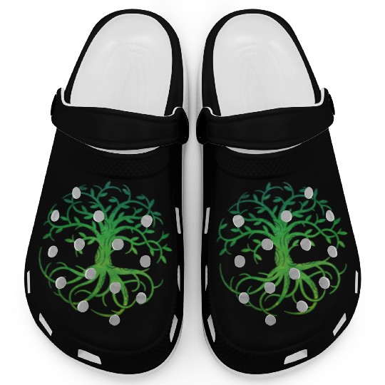 Celtic Tree of Life Clogs