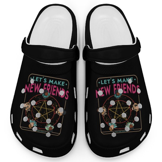 Let's Make New Friends, Retro Occult Wiccan Clogs