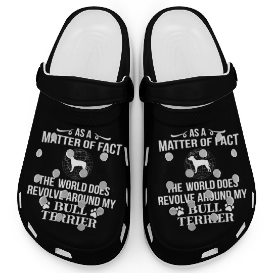 Bull Terrier Owner Dog Puppy Love Fun Cool Gift Clogs