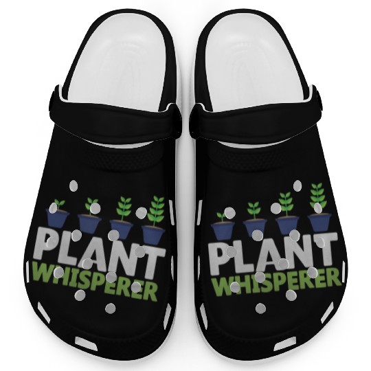 Funny Plant Whisperer Novelty Clogs