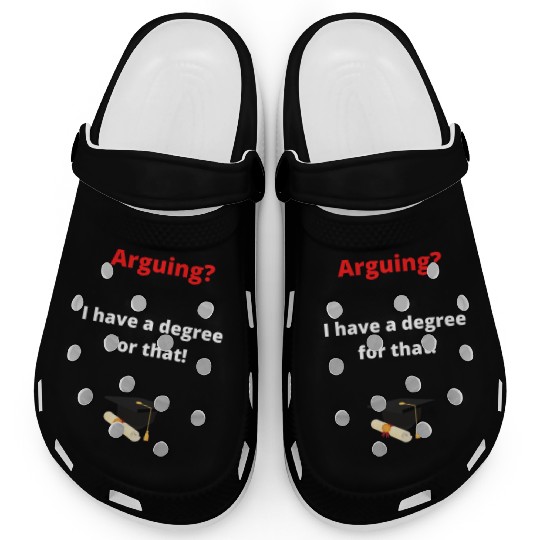 Arguing law degree Clogs
