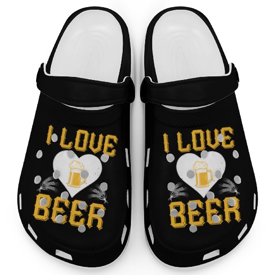 I love beer Clogs