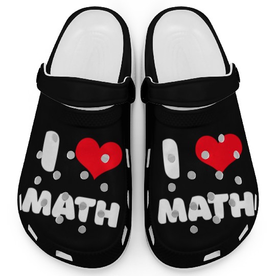 I love math Clogs