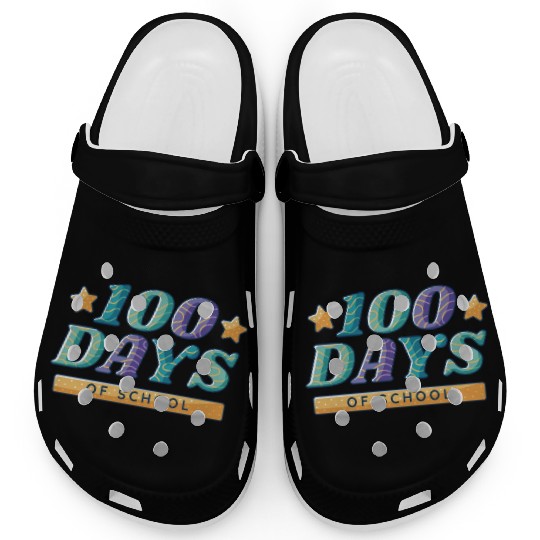 100 days of school 100 days of school gift inspira Clogs