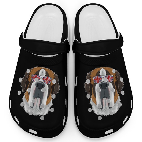 Saint Bernard UK Sunglasses I English Flag I Clogs