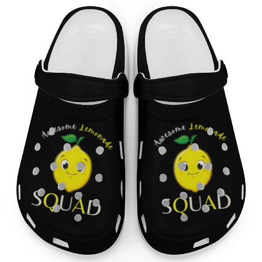 Awesome Lemonade Squad Lemon Lovers For Summer Clogs
