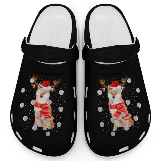 Akita Clogs Akita Reindeer Christmas Light