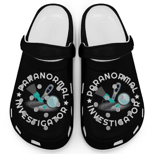 Ghost Hunting Paranormal Investigator Clogs