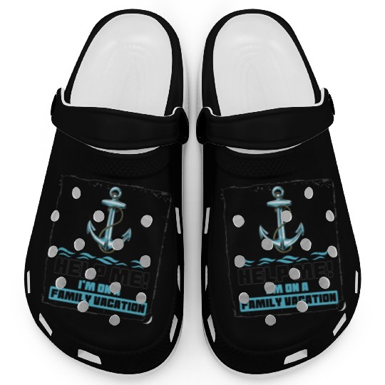 Help Me I'm On A Family Vacation Clogs
