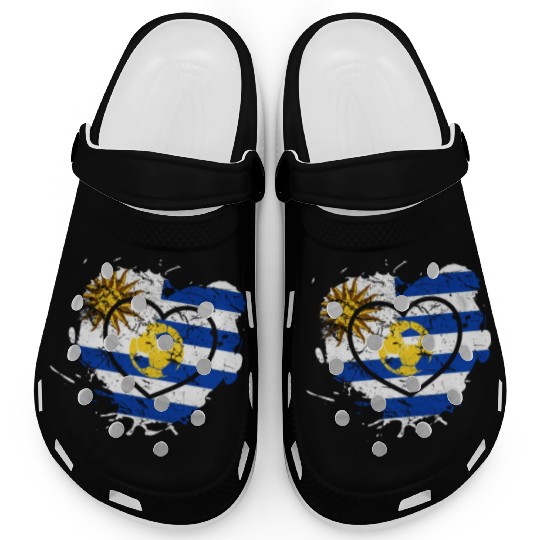 I Love Uruguay, I Love Football Clogs