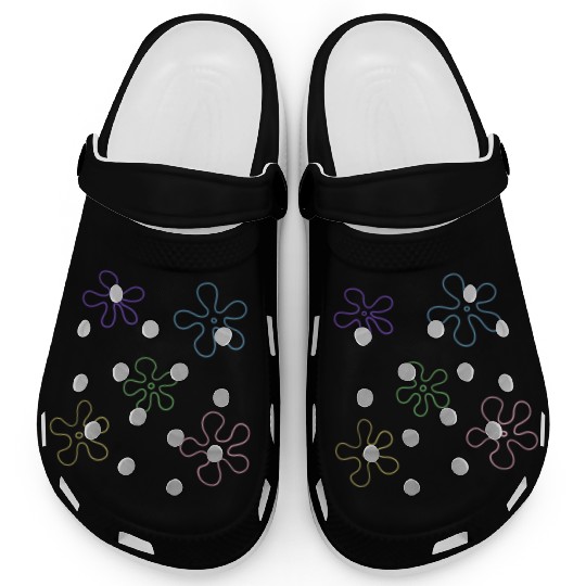 sponge bob flower pack Clogs
