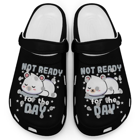 Polar Bear Polar Bear Not Ready For The Day Clogs